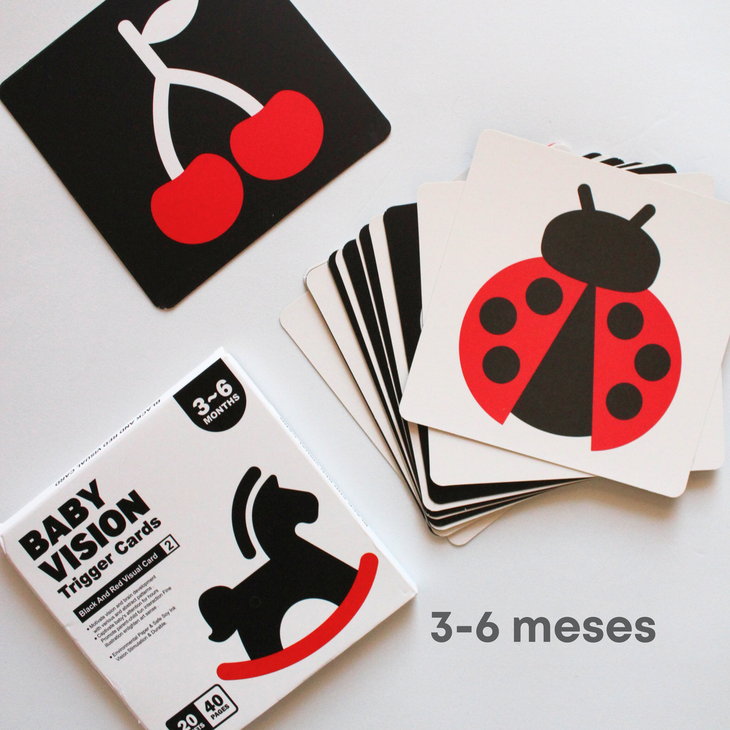 Flashcards 3-6 meses