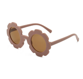 Lentes de sol de flor