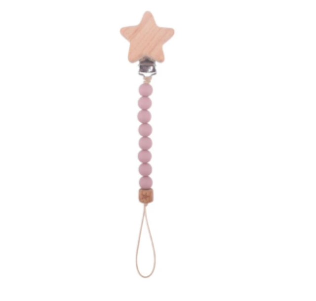 Porta chupón en forma de estrella