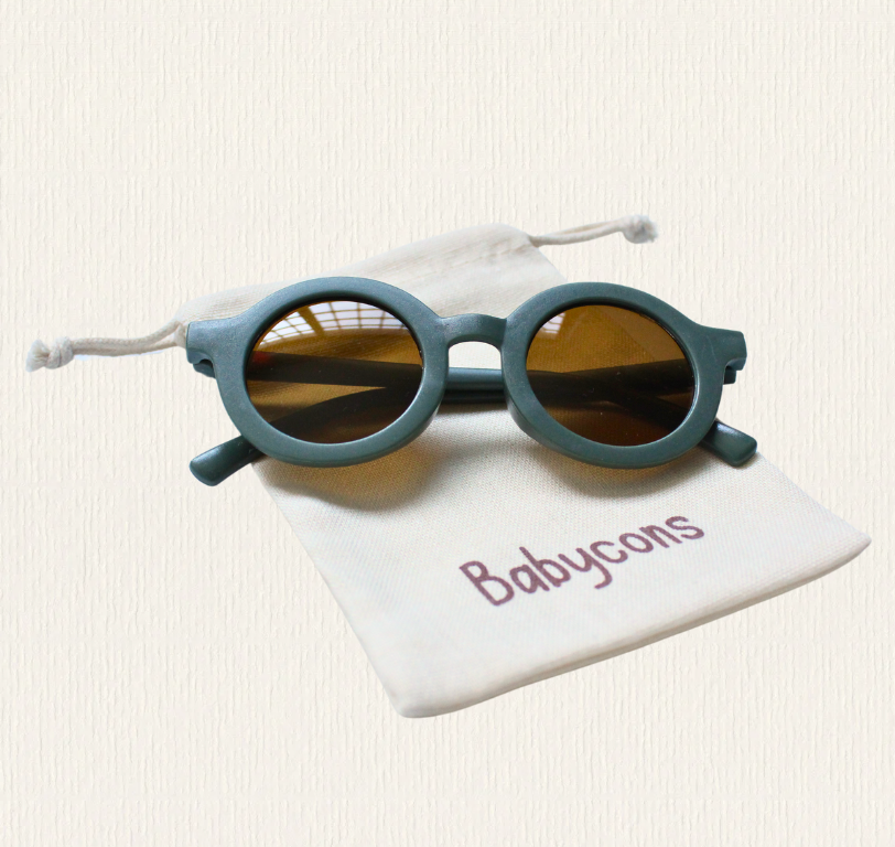 Lentes de sol redondos