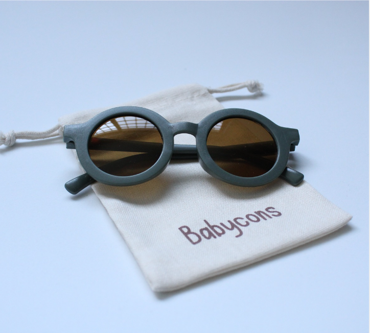 Lentes de sol redondos