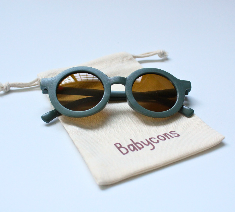 Lentes de sol redondos